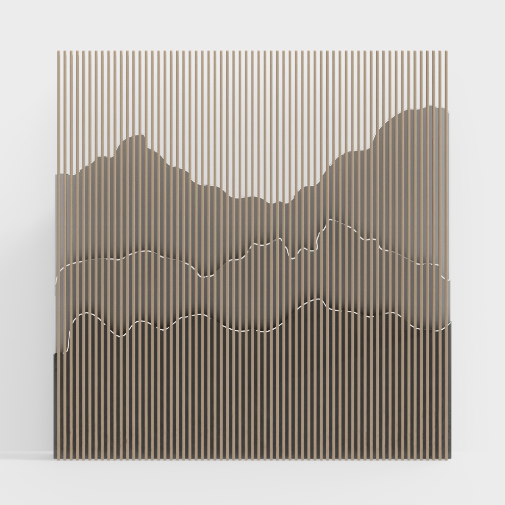 Neo-Chinese classical partition screen