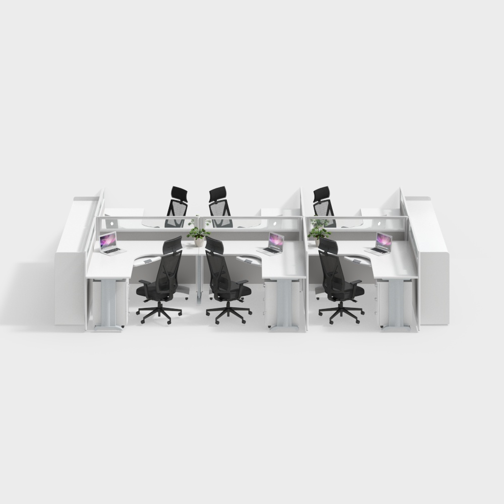 Open-Plan Office 3D model