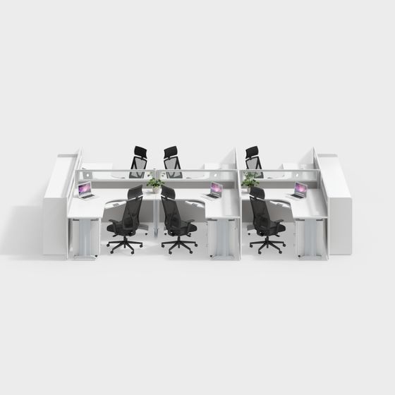 Open-Plan Office 3D model
