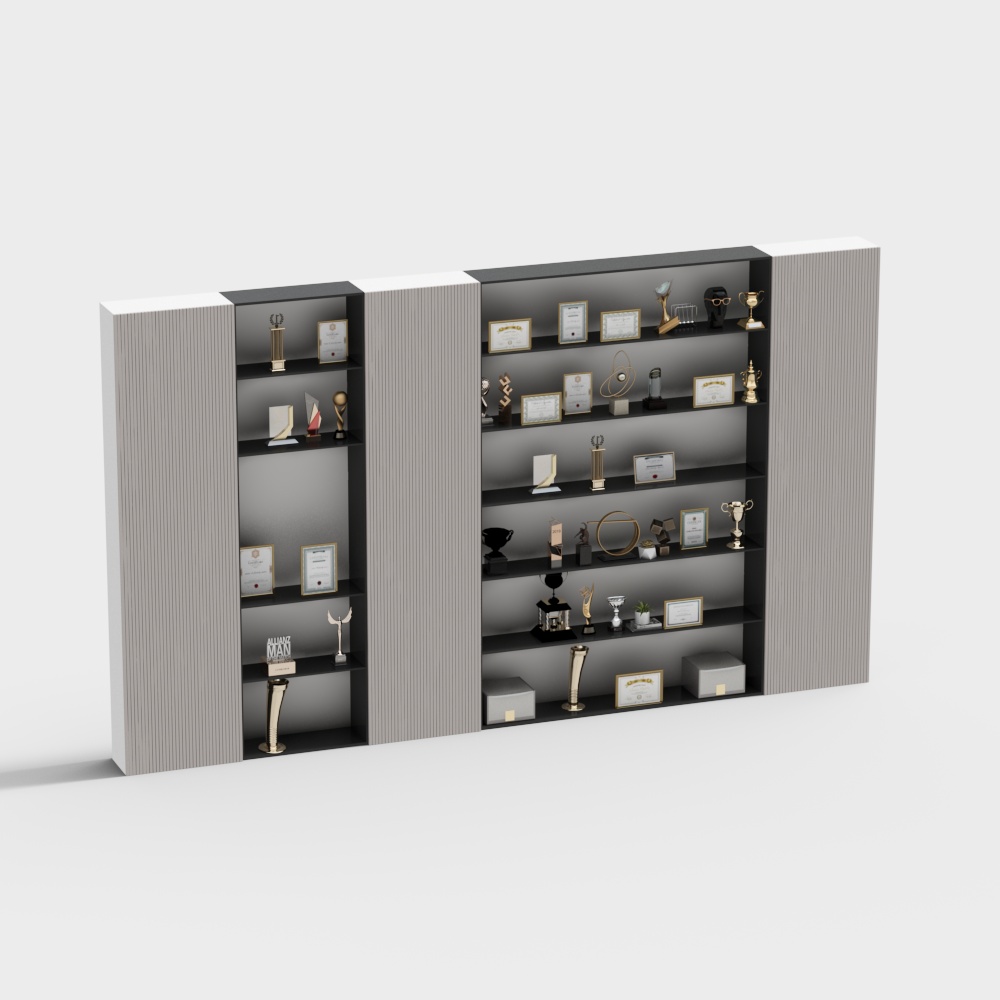 Armoire côté armoire de décoration