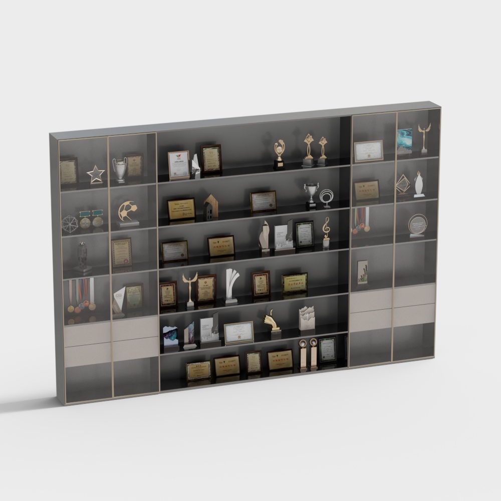 Jewelry display cabinet