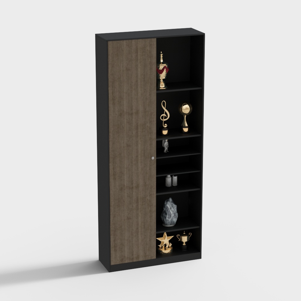 Ornament display cabinet