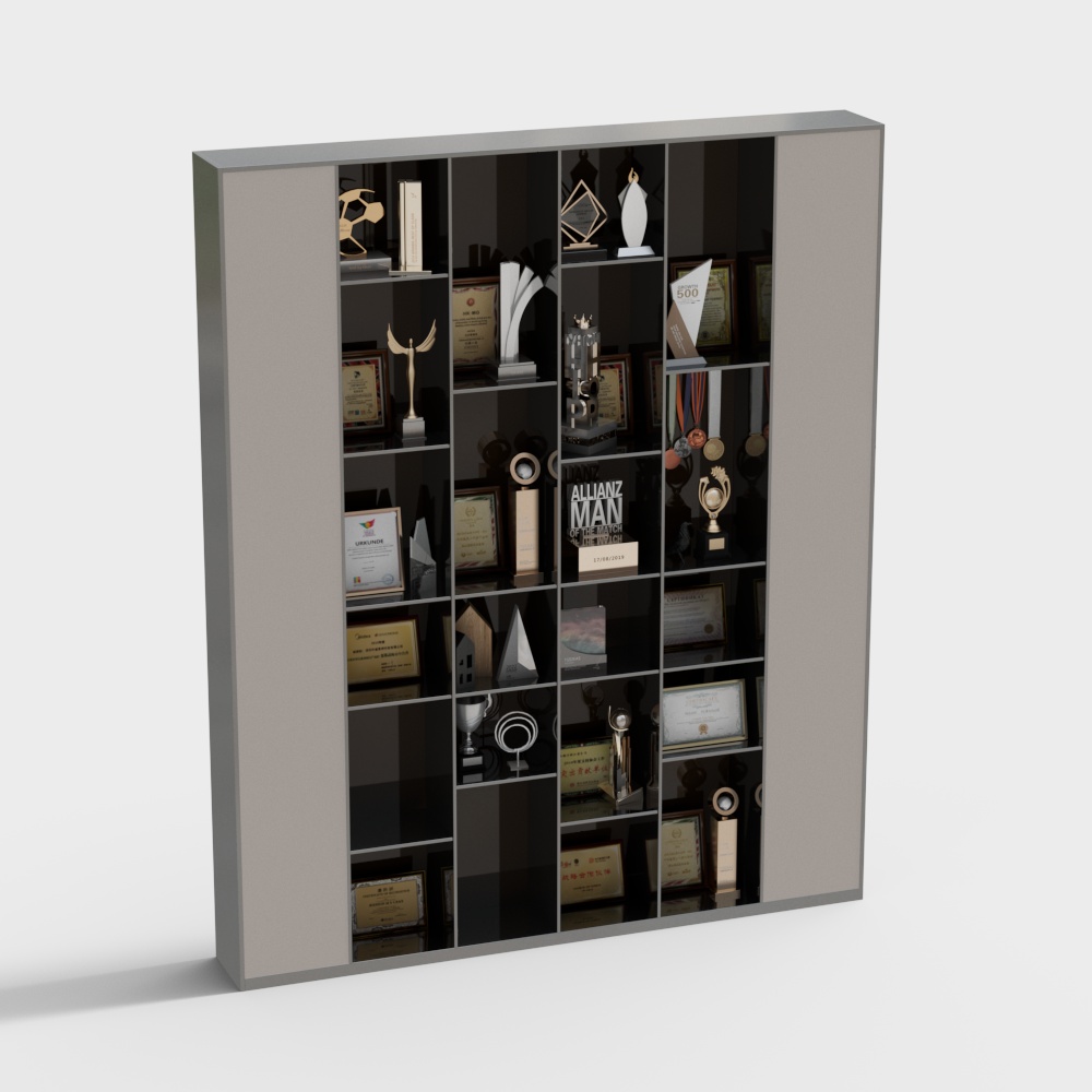 Armoire côté armoire de décoration