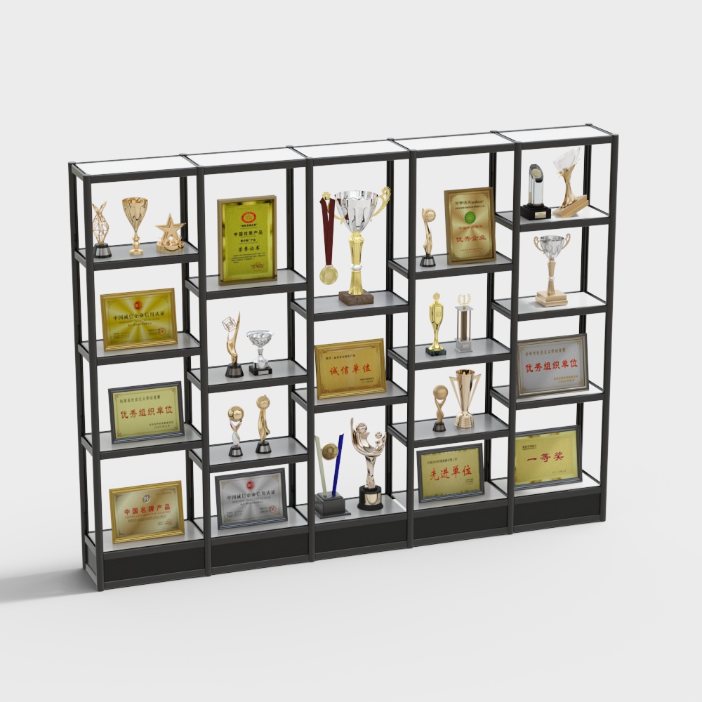 Trophy Certificate Showcase