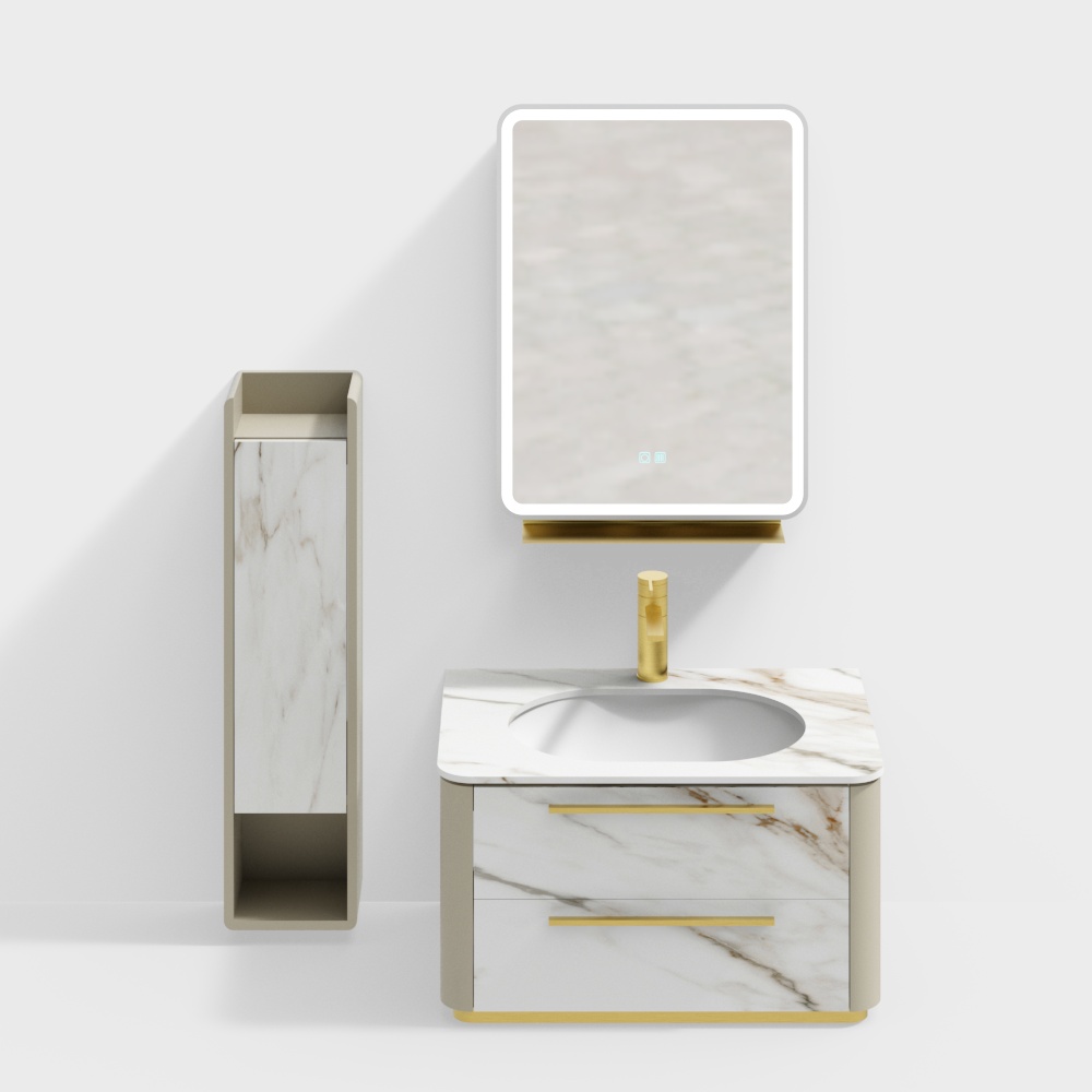 Rongs-Bathroom cabinet Combination bathroom cabinet