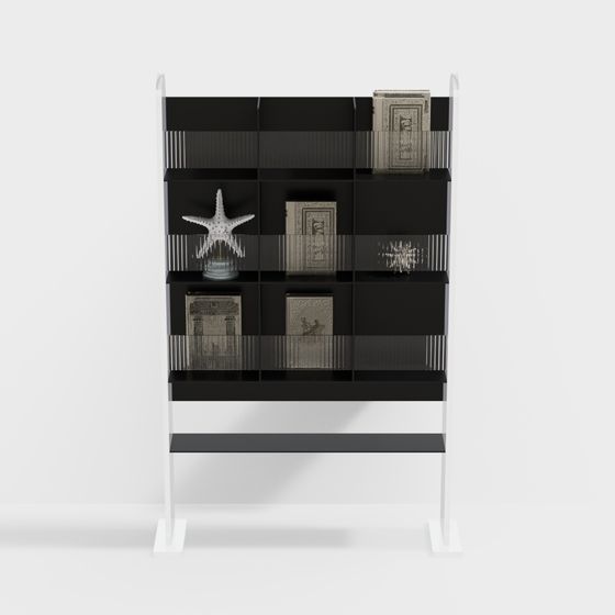 Urban Elegance Bookshelf 3D model