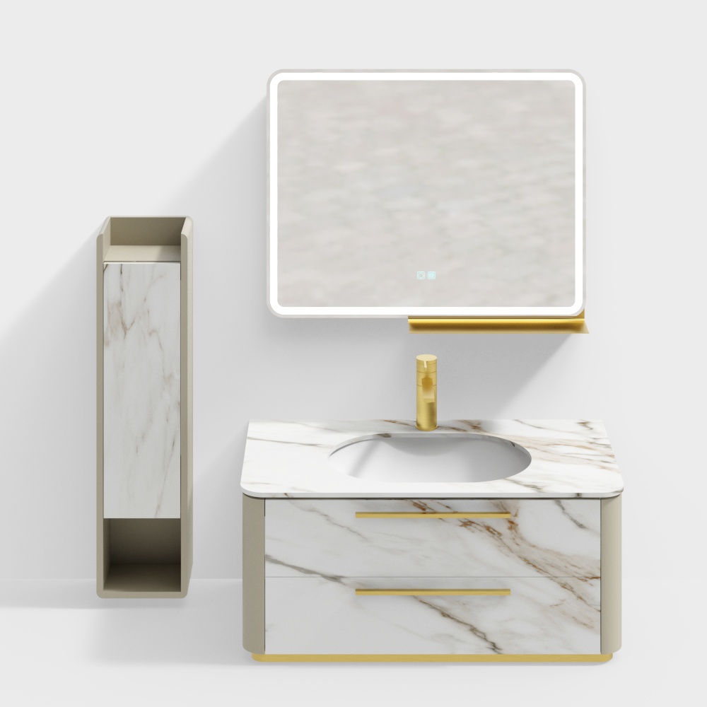 Rongs-Bathroom cabinet Combination bathroom cabinet