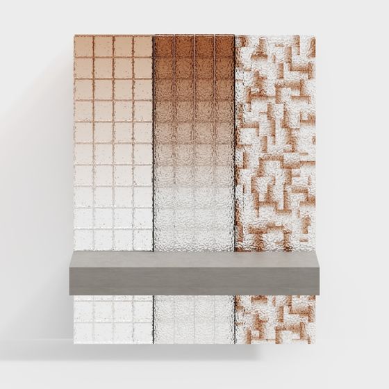 Wood Color Modern Partition Screen