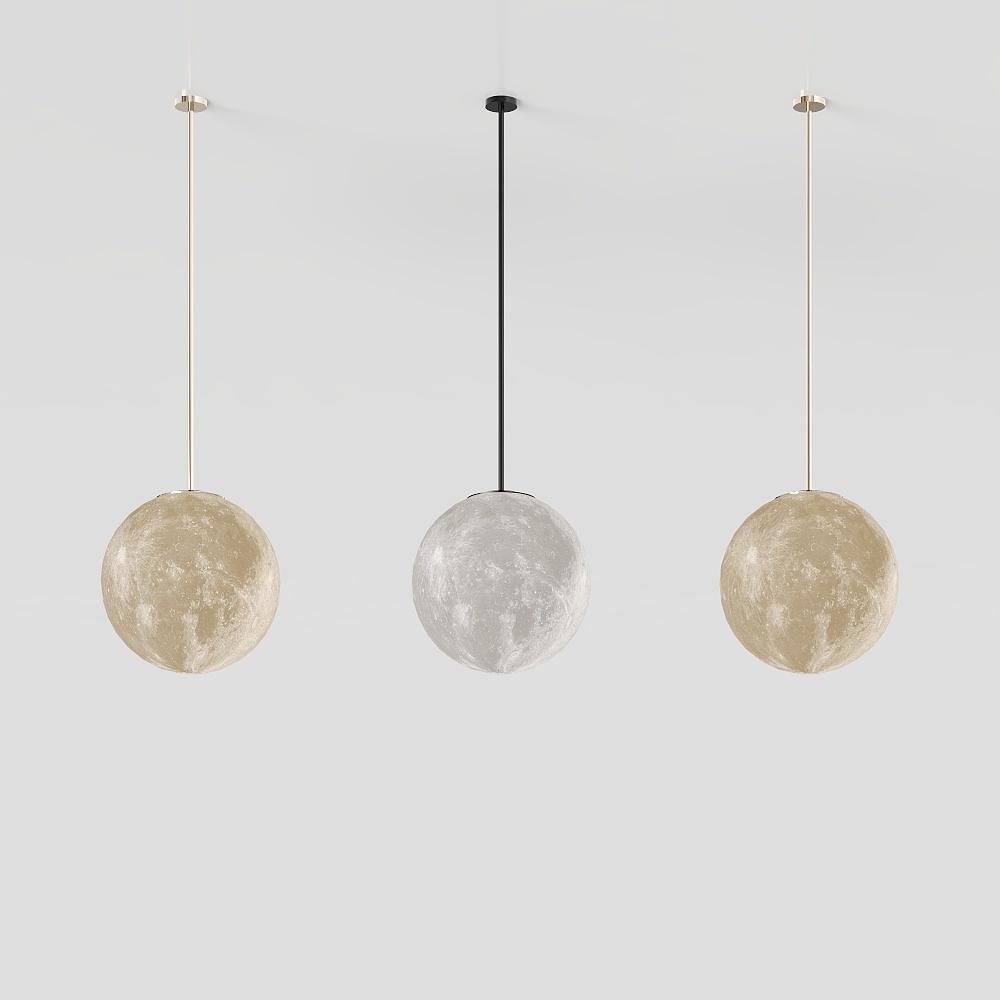 Popular modern moon lamp for restaurant