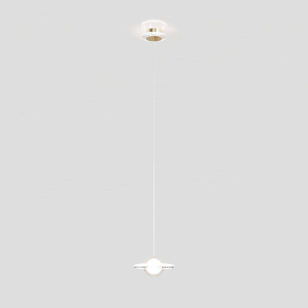 Modern flying saucer chandelier for restaurant