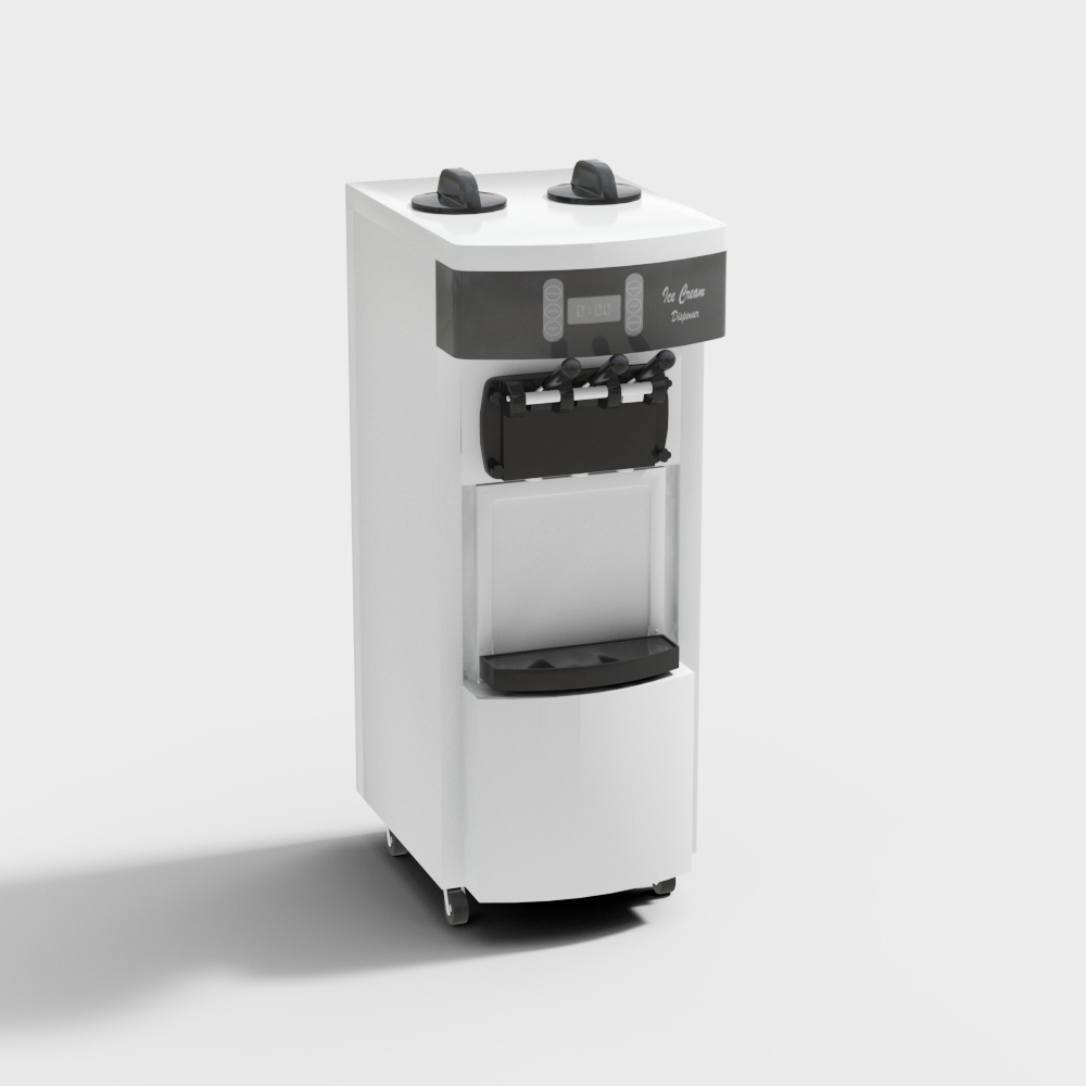 Modern ice cream machine