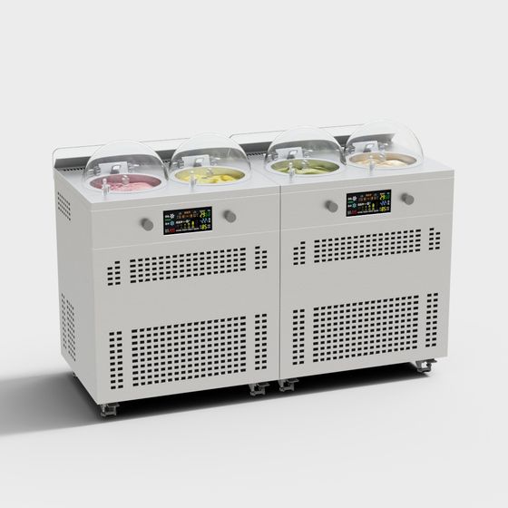 Stylish Ice Cream Machine 3D model