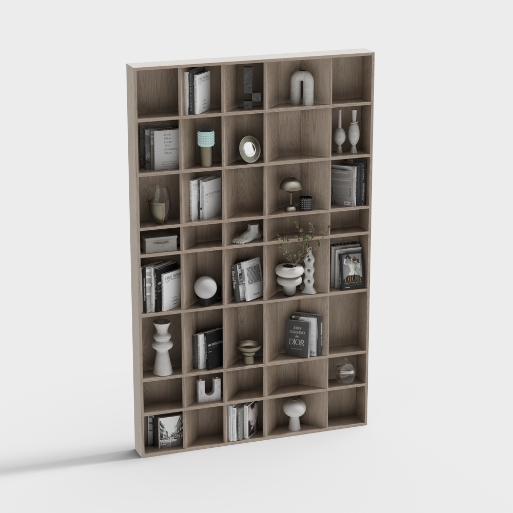 Modern decorative shelf bookshelf shelf