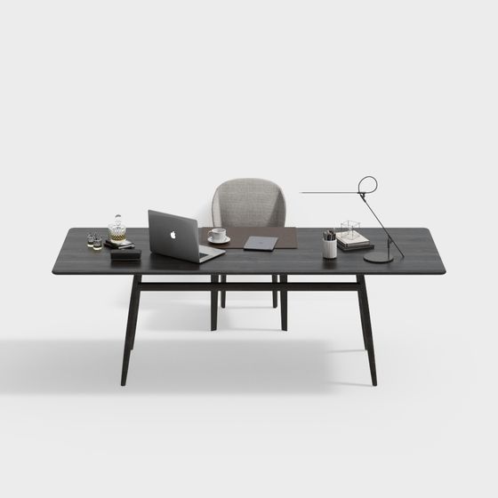 Combinaison de bureau d'étude et chaise moderne