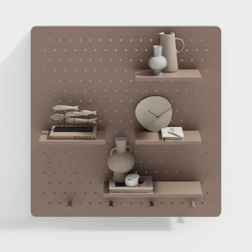 現代孔板牆裝飾吊飾