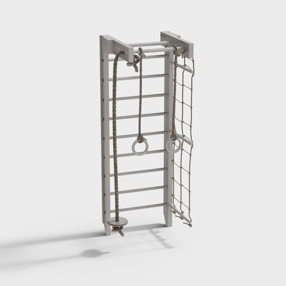 Children's climbing ladder amusement equipment