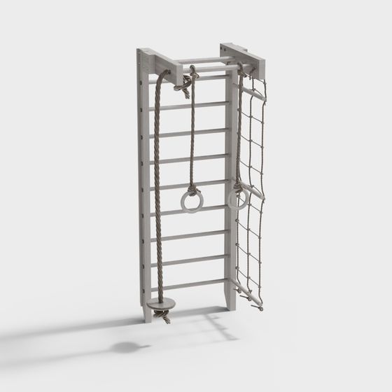 Gymnastics Rig 3D model for Realistic Training Environments