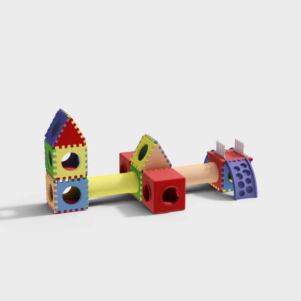 Kindergarten sensory integration classroom building blocks toys and equipment