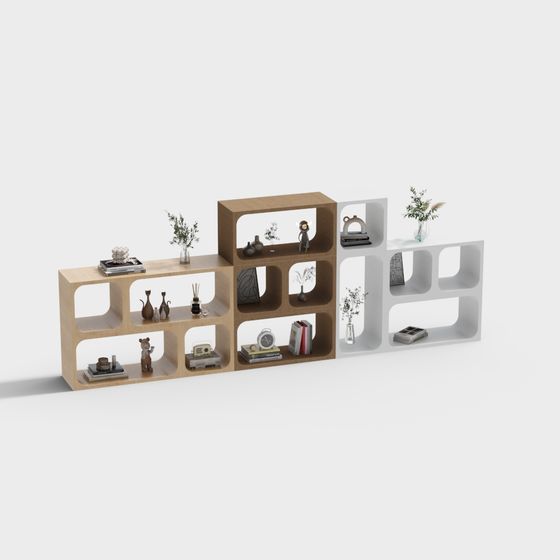 現代裝飾架書架架