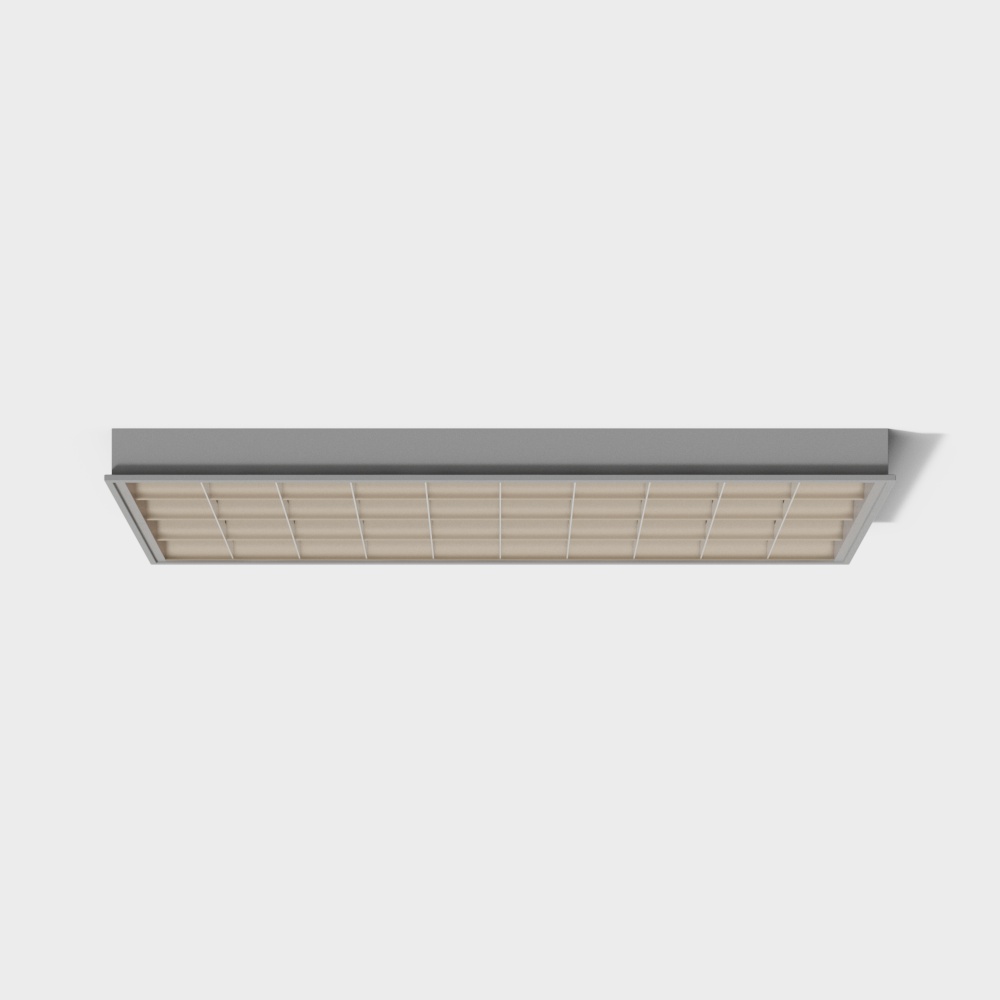 Modern grille lamp