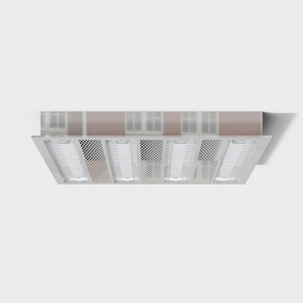 Modern grille lamp