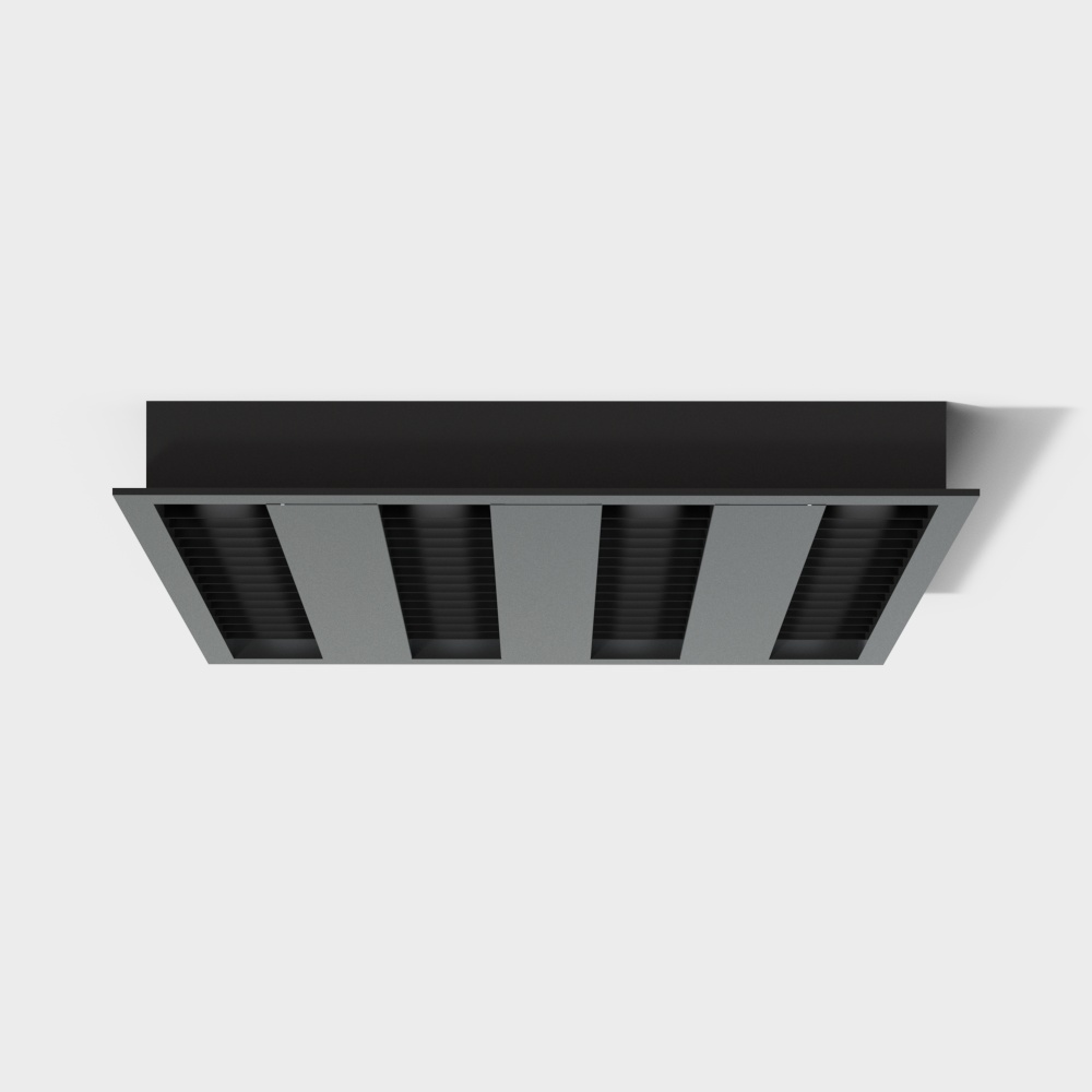 Modern simple grille light