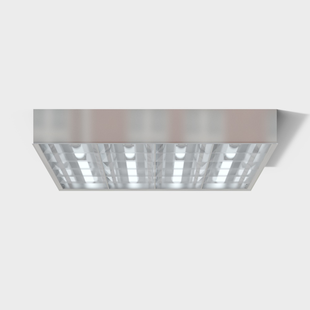 Modern minimalist grille light