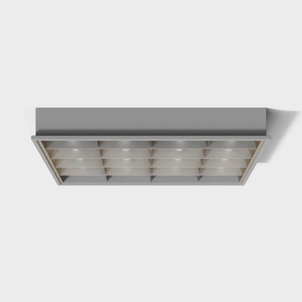 Modern simple grille light
