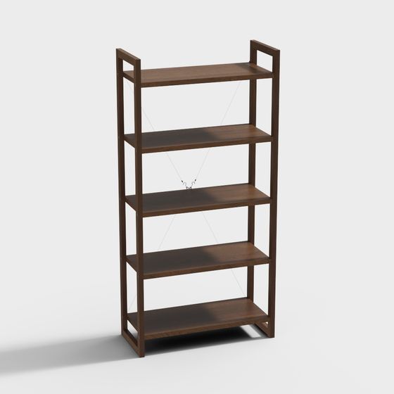 Urban Shelf 3D model for Modern Interiors