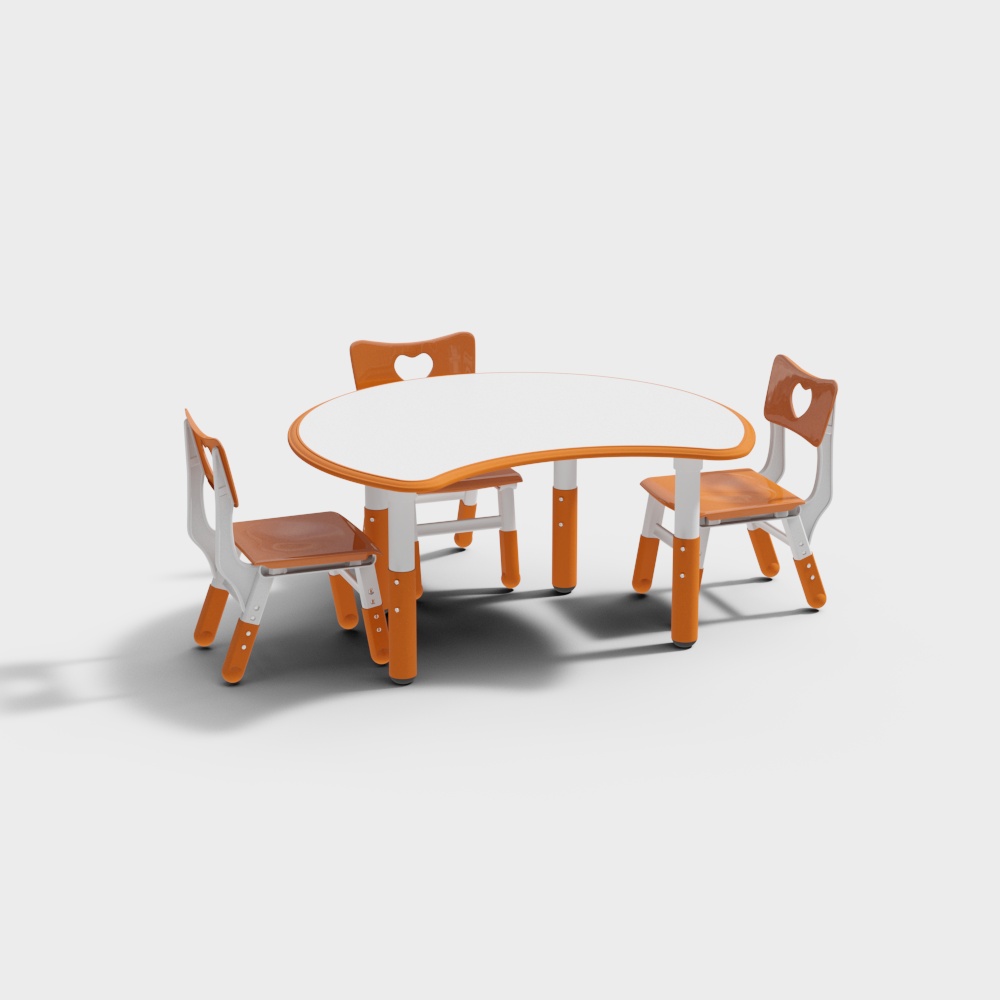 Children's desks and chairs