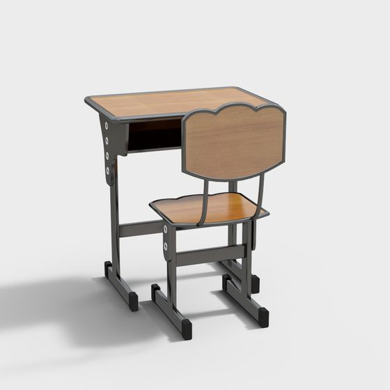 Ensemble de bureau et chaise de salle de classe
