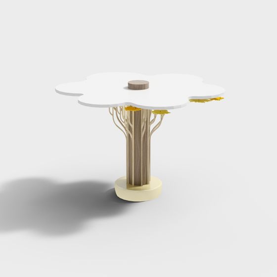 Cloud Tree Table 3D model for Creative Projects