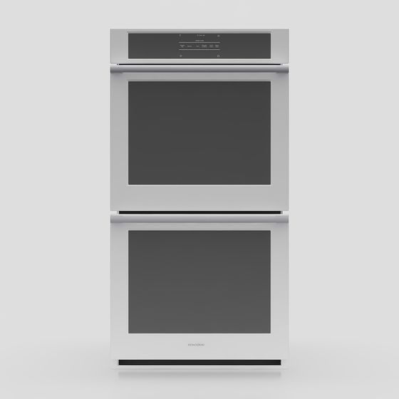 Minimalist Double Built-in Oven 3D model