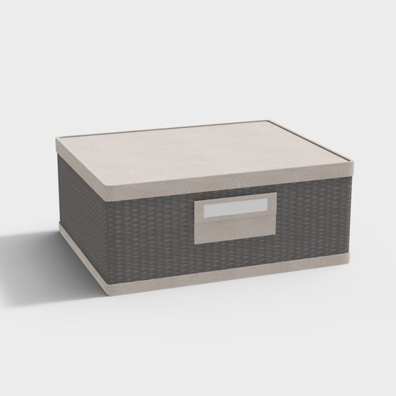Stylish Minimalist Storage Box 3D model