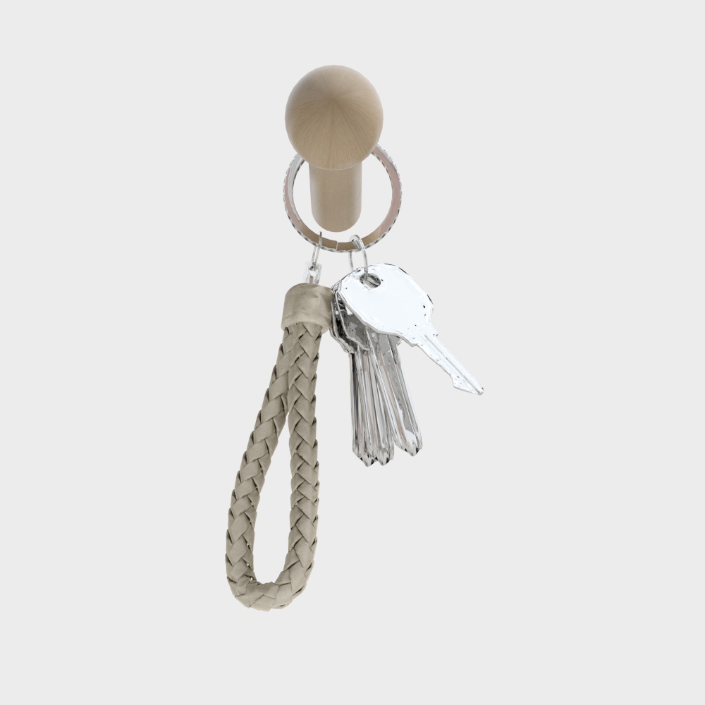 modern key pendant