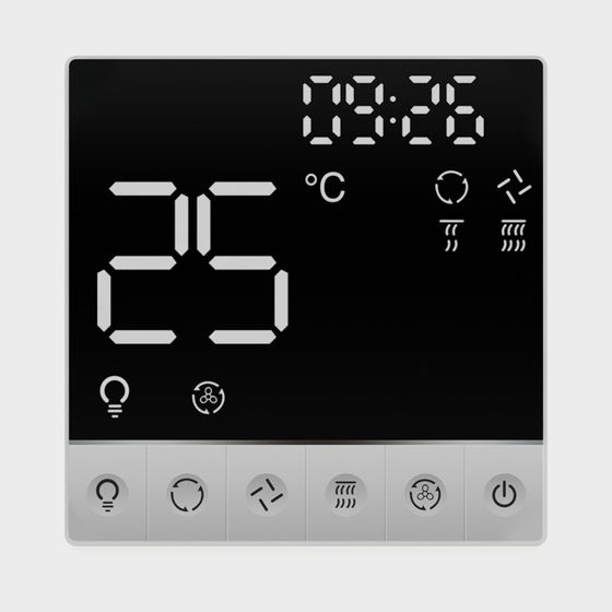Smart Thermostat 3D model for Modern Design