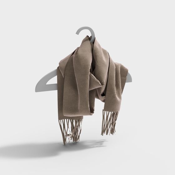 Tassel Scarf 3D Model