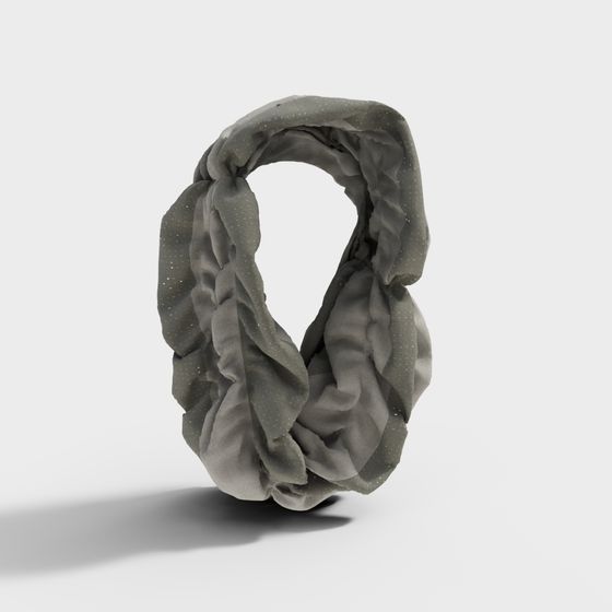 Flowing Cloud Headband 3D model