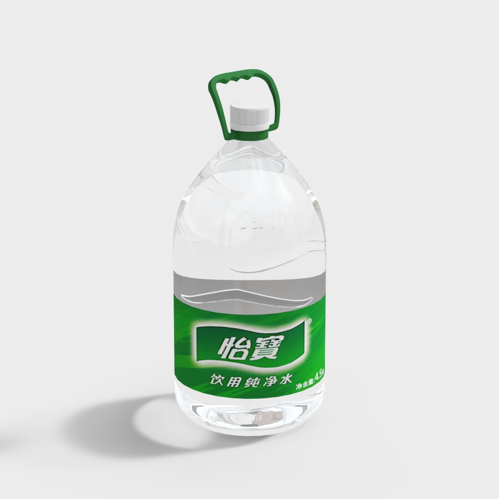 怡宝纯净水4.5L大瓶3D model