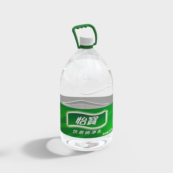 怡宝纯净水4.5L大瓶3D model