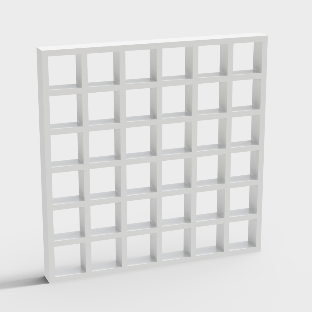 Bathroom grille air outlet