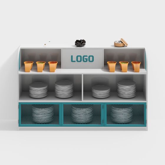 Urban Coffee Corner 3D model