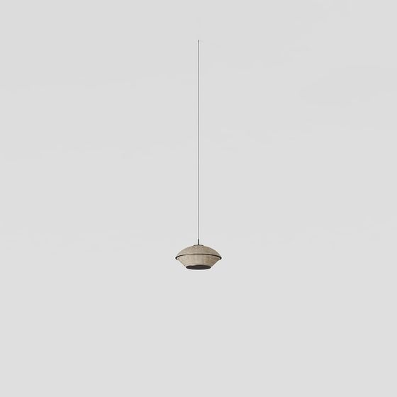 Rattan Pendant Light 3D model