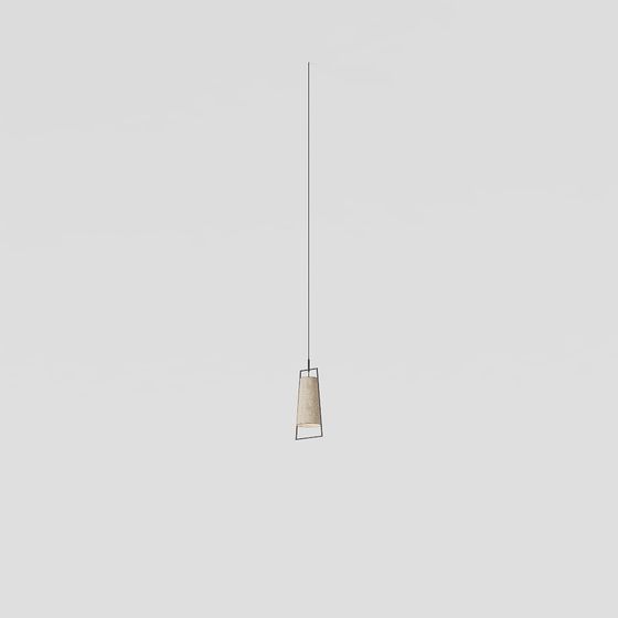 Modern Low-Poly Pendant Light 3D model