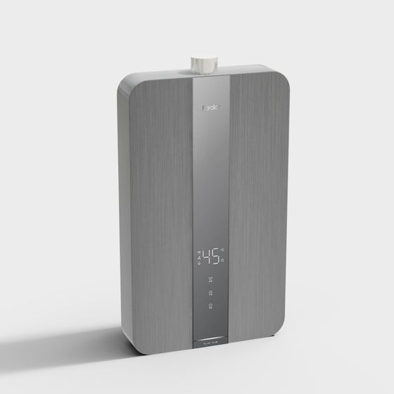 Smart Thermostat 3D Model Design