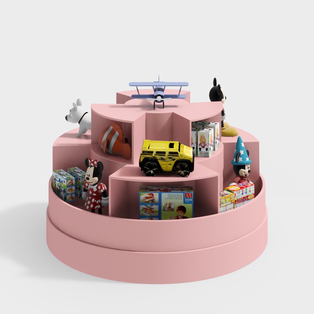 shopping mall shelves