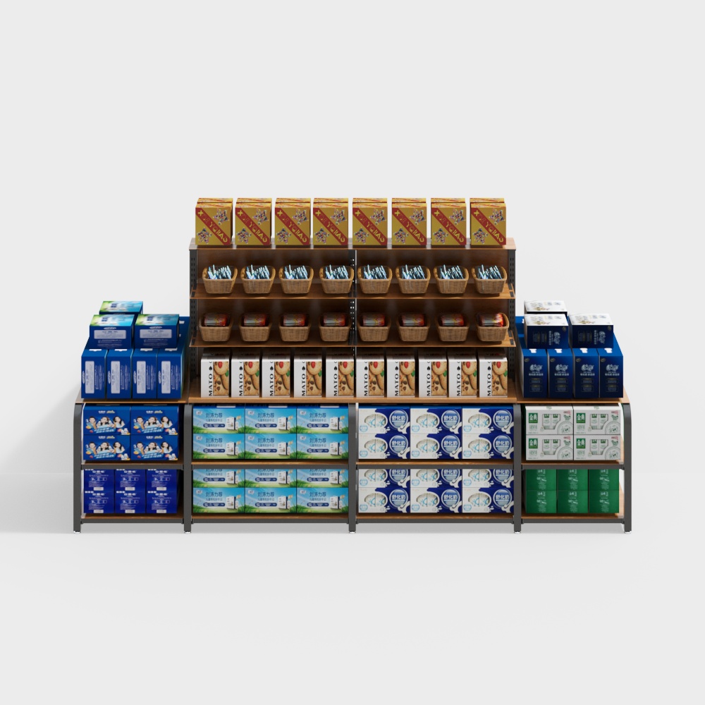 Supermarket promotion counter