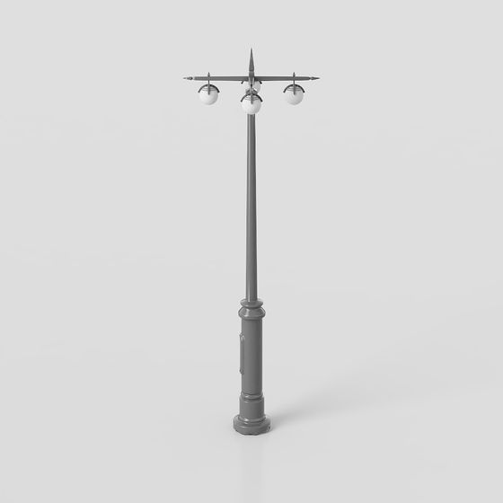Vintage Street Lamp 3D model