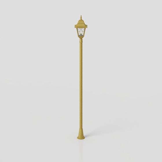 Vintage Street Lamp 3D model