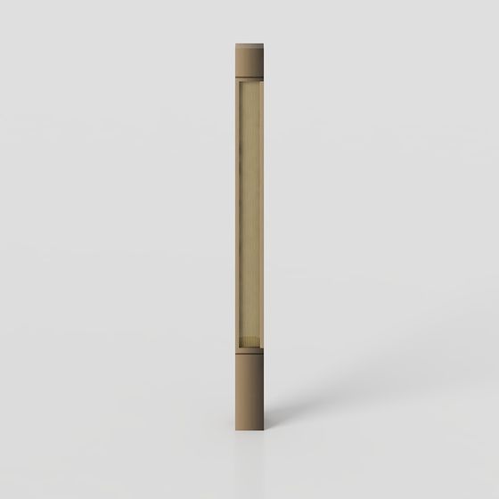 Elegant Low-Polygon Column 3D model